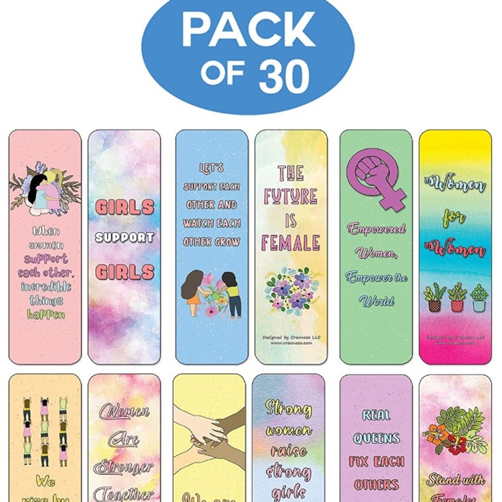 Women Supporting Women Quotes Bookmarks Cards (30)